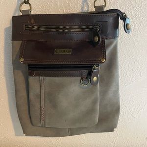 Chala Crossbody Handbag Purse Vegan Leather Detachable Belt
Bag Adjustable Strap